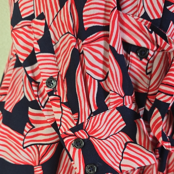 Boden Kate Midi Shirt  Long Sleeve Buttoned Dress Size 0P NwT - Picture 6 of 12